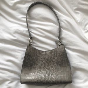 Vintage silver metallic Liz Claiborne purse